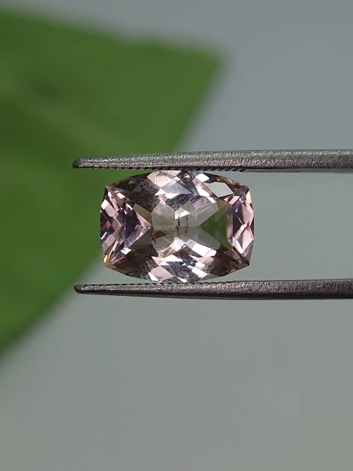 5.06ct Natural Imperial Pink Topaz From Katlang — view 4